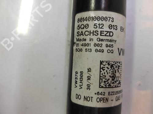 Right rear shock absorber VW GOLF VII (5G1, BQ1, BE1, BE2) 1.6 TDI | BP10282353M19 