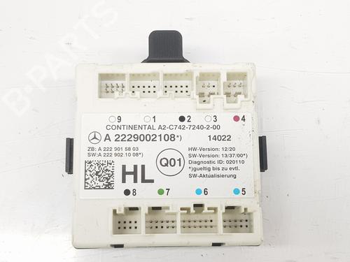 Used Electronic module MERCEDES-BENZ C-CLASS (W205) C 220 BlueTEC / d (205.002, 205.004) (170 hp) 12142694