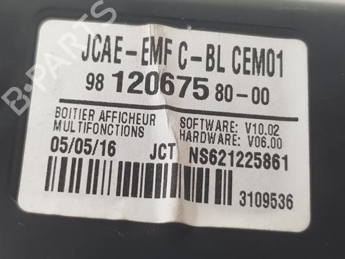 Display monitor TOYOTA PROACE Van (MDZ_) 1.6 D4d (MDZ2) | BP18553109C48 