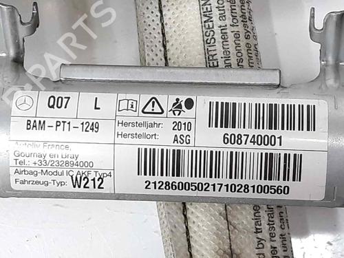 Left curtain airbag MERCEDES-BENZ E-CLASS (W212) E 200 CDI / BlueTEC (212.005, 212.006) | BP5873749C11 