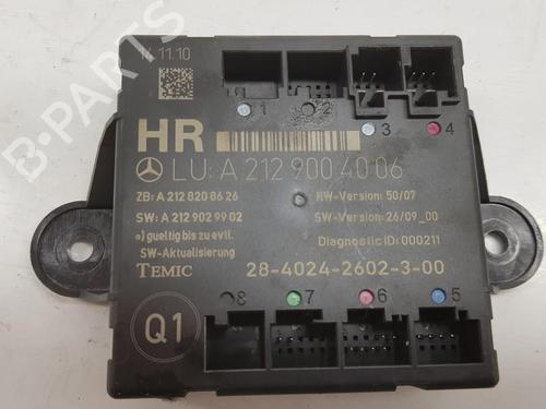 Electronic module MERCEDES-BENZ E-CLASS (W212) E 220 CDI / BlueTEC (212.001, 212.002) | BP12142068M83 