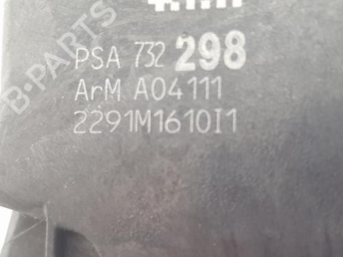 Rear right lock PEUGEOT 3008 I MPV (0U_) 1.6 HDi | BP8883944C99 