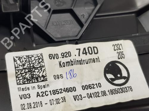 Instrument cluster SKODA FABIA III (NJ3) 1.0 | BP10975901C47 