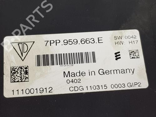 Electronic module PORSCHE PANAMERA (970) 3.0 D | BP37161233M83 - Image 4
