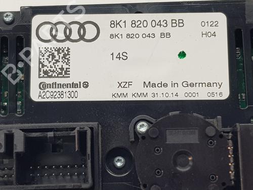 Climate control AUDI A4 B8 Avant (8K5)  | BP31216077I5 