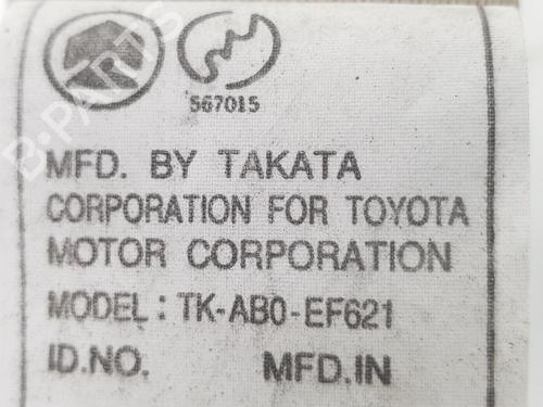Rear right seatbelt TOYOTA LAND CRUISER PRADO (_J12_) 3.0 D-4D (KDJ120, KDJ125) | BP14965452I28 