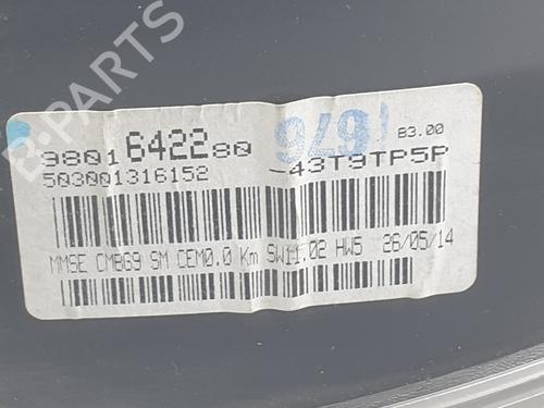 Instrument cluster PEUGEOT PARTNER Box Body/MPV  | BP28064207C47 