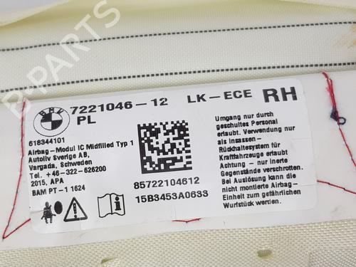 Right curtain airbag BMW 1 (F20) 118 d | BP31374190C12 