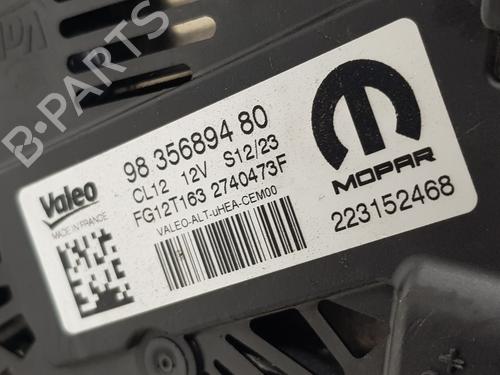 Alternator JEEP AVENGER (J2) | BP30263891M7