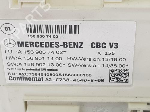 Fuse box MERCEDES-BENZ CLA Coupe (C117) CLA 200 (117.343) | BP13617880E1 