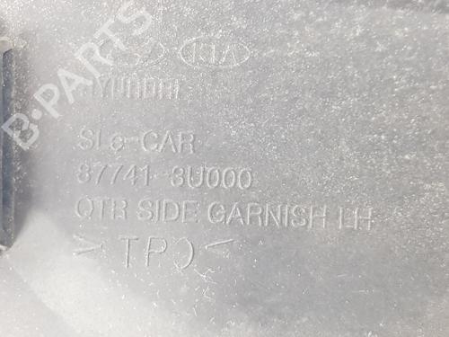 Rear left wheel arch trim KIA SPORTAGE III (SL) 1.7 CRDi | BP11843389C136 