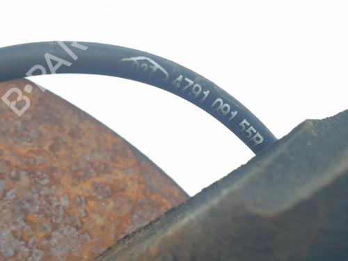 Left front steering knuckle DACIA DUSTER (HS_) 1.5 dCi (HSAJ) | BP17773106M25 