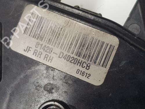 Rear left lock KIA OPTIMA (JF) 1.7 CRDi | BP21170221C100 