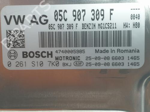 Engine control unit (ECU) SEAT IBIZA V (KJ1, KJG) 1.0 TSI | BP31216311M57 