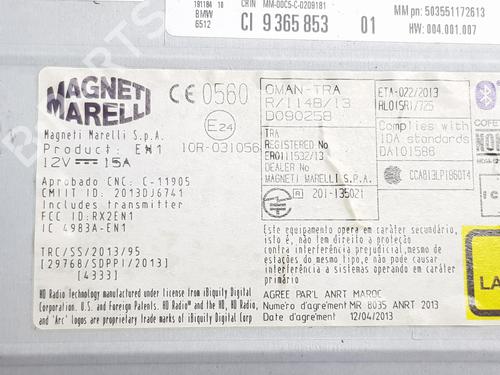 Radio BMW 1 (F20) 116 d | BP29244458E6 