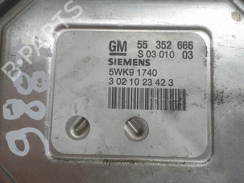 Engine control unit (ECU) OPEL VECTRA C (Z02)  | BP34510017M57  - Image 5