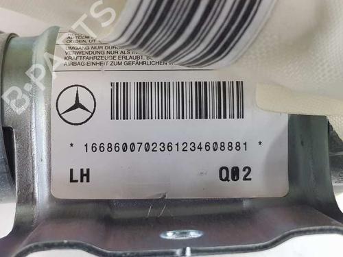 Left curtain airbag MERCEDES-BENZ M-CLASS (W166) ML 250 CDI / BlueTEC 4-matic (166.004, 166.003) | BP4586377C11 
