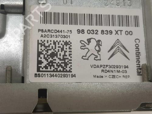 Radio PEUGEOT PARTNER Box Body/MPV 1.6 HDi | BP8066653E6 