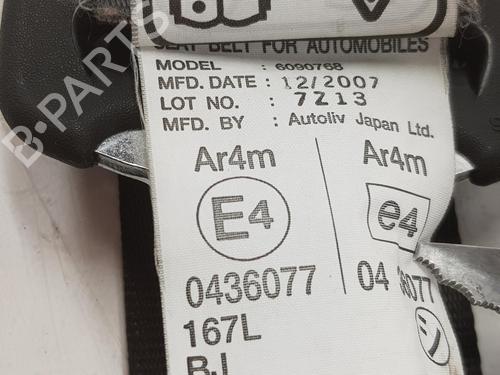 Sicherheitsgurt hinten mitte HONDA FR-V (BE) 2.2 i CTDi (BE5) | BP14920152I27 