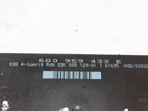Comfort control module VW POLO (9N_, 9A_) 1.4 TDI | BP782083M56 
