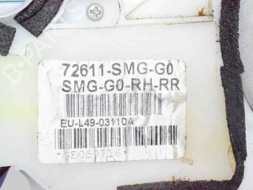 Rear right lock HONDA CIVIC VIII Hatchback (FN, FK) 2.2 CTDi (FK3) | BP800956C99 
