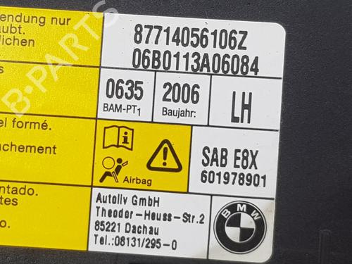 Left seat airbag BMW 1 (E87) 120 d | BP11294032C13 