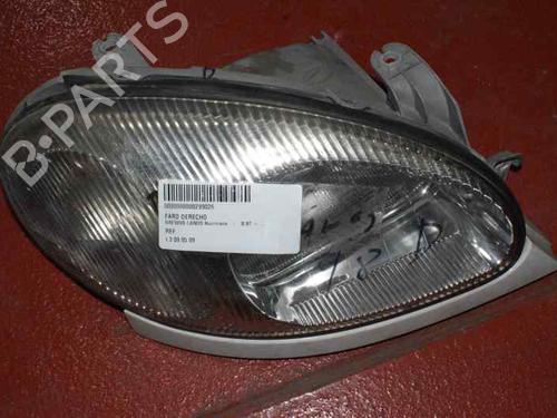 Used Right headlight DAEWOO LANOS (KLAT) 1.6 16V (106 hp) 1424417