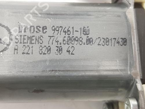 Right rear window motor MERCEDES-BENZ S-CLASS (W221, V221) S 320 CDI (221.022, 221.122) | BP10213098E22 