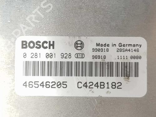 Engine control unit (ECU) FIAT BRAVA (182_) 1.9 JTD 105 | BP7286053M57 