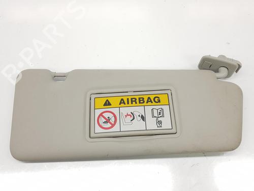 Right sun visor RENAULT CLIO IV (BH_) 1.5 dCi 75 (75 hp) 9234786