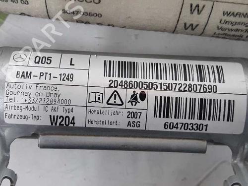 Left curtain airbag MERCEDES-BENZ C-CLASS (W204) C 220 CDI (204.002) | BP4617819C11 