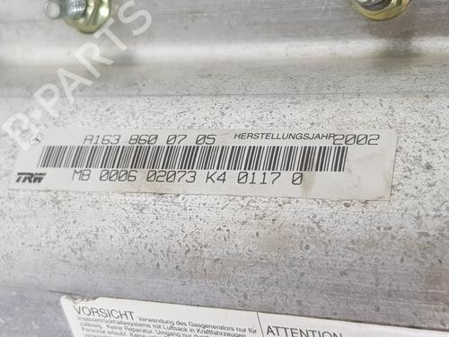 Kollisonspute sett MERCEDES-BENZ M-CLASS (W163) ML 400 CDI (163.128) | BP16104712C86 