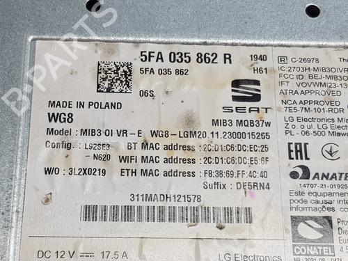 Radio SEAT LEON (KL1, KLG)  | BP29436747E6 