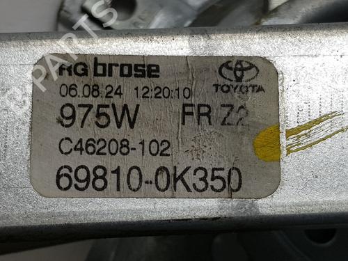 Front right window mechanism TOYOTA HILUX VIII Platform/Chassis (_N1_)  | BP29370733C23 