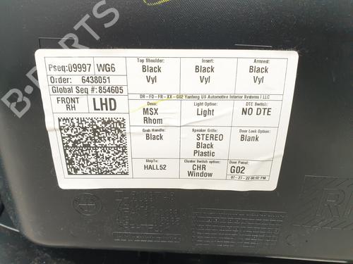 Front right panel BMW X4 (G02, F98) xDrive 20 d | BP29479349C59 