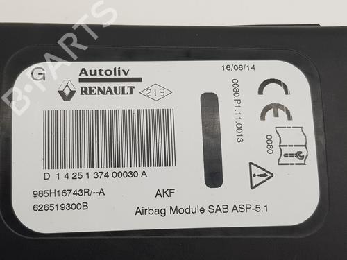 Electronic module RENAULT SCÉNIC III (JZ0/1_)  | BP26333921M83 