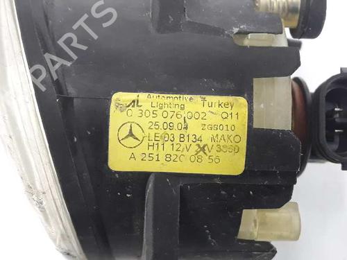 Right front fog light MERCEDES-BENZ C-CLASS (W204) C 220 CDI (204.002) | BP4945014C31 