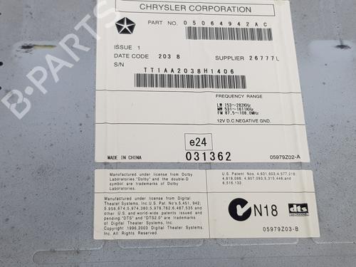 Radio DODGE JOURNEY 2.0 CRD | BP38181637E6  - Image 5