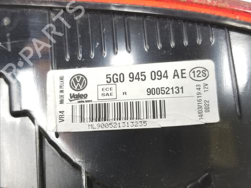 Right tailgate light VW GOLF VII (5G1, BQ1, BE1, BE2) 1.4 TSI | BP10513335C80 