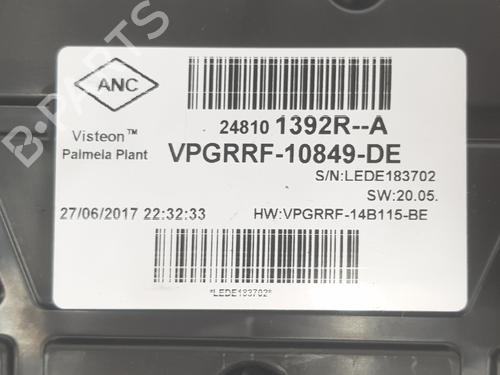 Instrument cluster RENAULT CLIO IV (BH_) 1.5 dCi 90 | BP11014683C47 