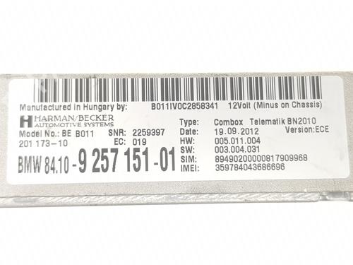Electronic module BMW 3 Touring (F31) 320 d | BP17044093M83 
