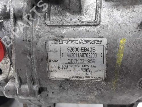 AC compressor NISSAN NAVARA NP300 (D40) 2.5 dCi 4WD | BP2662438M34 