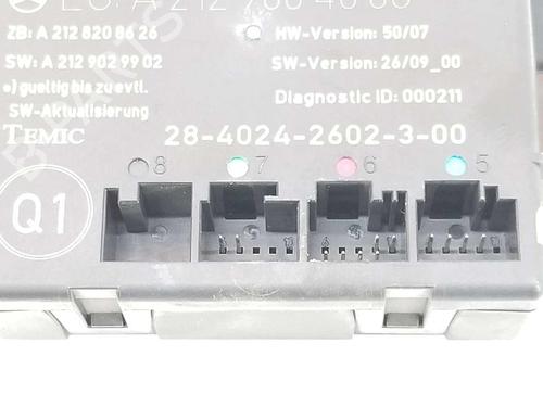 Other MERCEDES-BENZ E-CLASS (W212) E 220 CDI / BlueTEC (212.001, 212.002) | BP14081533O1 