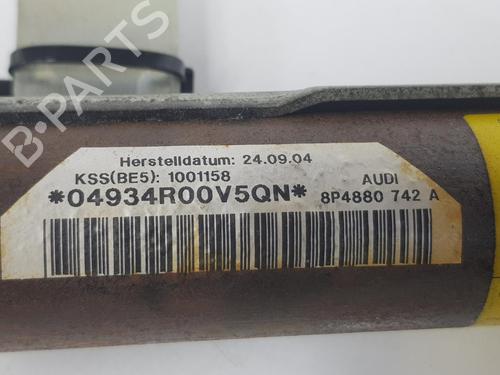 Right curtain airbag AUDI A3 Sportback (8PA) 3.2 V6 quattro | BP10526205C12 