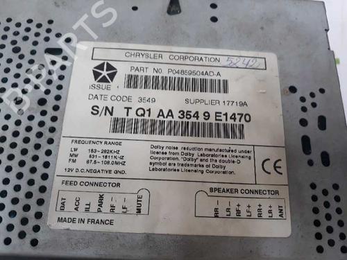 Radio CHRYSLER VOYAGER / GRAND VOYAGER III (GS_, NS_)  | BP1569083E6 