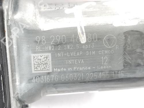 Left rear window motor PEUGEOT 208 II (UB_, UP_, UW_, UJ_) 1.2 PureTech 100 | BP9743577E23 