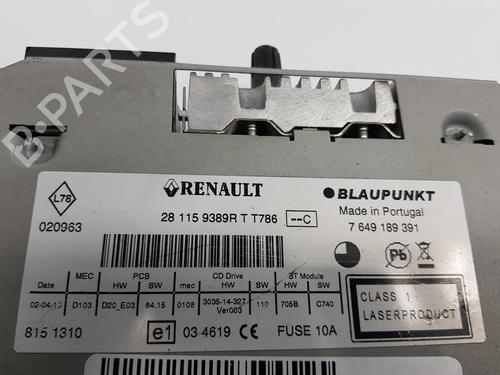 Radio RENAULT MEGANE III Coupe (DZ0/1_) 1.5 dCi (DZ0B) | BP17020797E6 