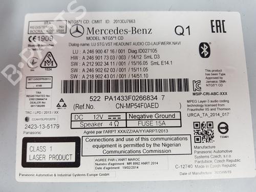 Electronic module MERCEDES-BENZ CLA Coupe (C117) CLA 200 CDI / d (117.308) | BP36815246M83 - Image 3