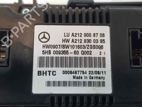 Climate control MERCEDES-BENZ E-CLASS Coupe (C207) E 350 (207.359) | BP5861167I5 