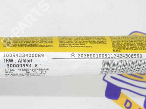 Right curtain airbag MERCEDES-BENZ C-CLASS (W203) C 220 CDI (203.008) | BP767894C12 